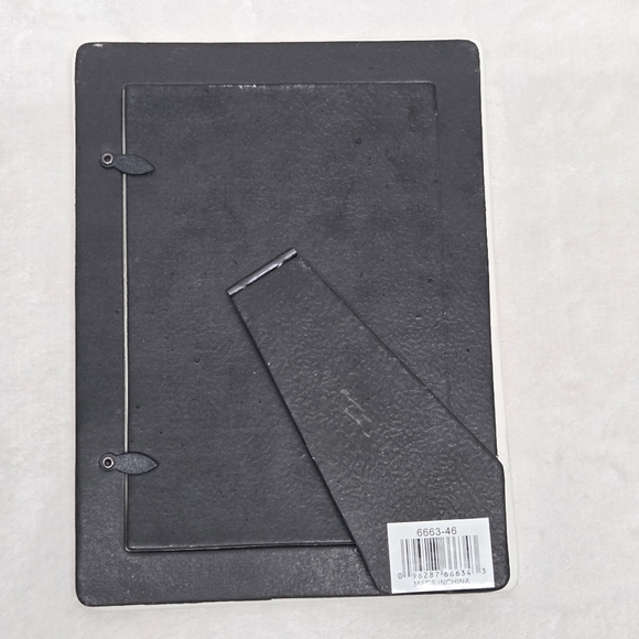 Vintage "Daddy + Me" Ceramic 4x6 Picture Frame | Father's Day Gift - Picture 5 of 9